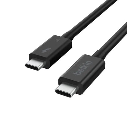 Belkin Connect Thunderbolt 5 USB-C to USB-C Cable (1M) - Black (INZ005fq1MBK), 5A/240W, 80Gbps, 8... - Image 2