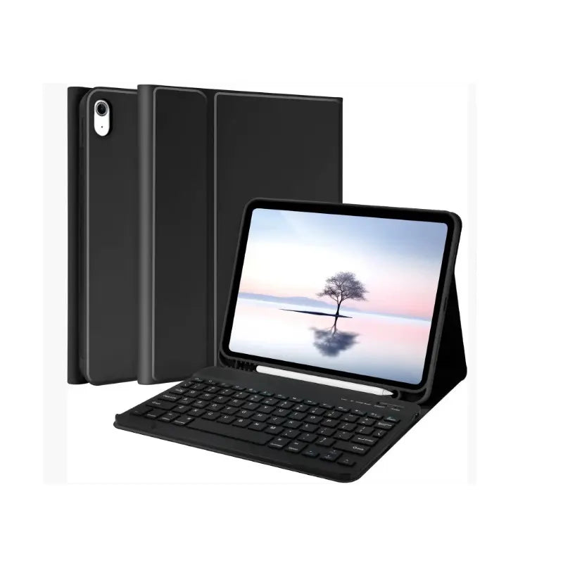 USP Apple iPad (11') (A16) (11th Gen) / iPad (10.9) (10th Gen) Bluetooth Keyboard with Case Black... - Image 4