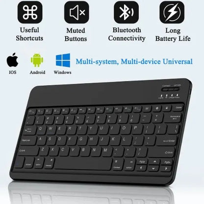 USP Lenovo Tab M11 (11') Keyboard + Case Black, Magnetic, PU Leather Covering, Front  Rear Facing... - Image 3