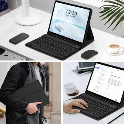 USP Lenovo Tab M11 (11') Keyboard + Case Black, Magnetic, PU Leather Covering, Front  Rear Facing... - Image 4