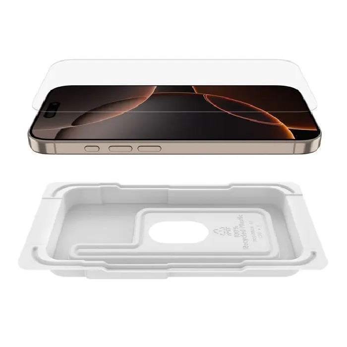 Belkin ScreenForce UltraGlass 2 Apple iPhone 17/ iPhone 16 Pro (6.3') Screen Protector - Clear (O... - Image 3