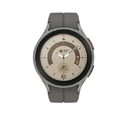 Samsung Galaxy Watch5 Pro Bluetooth (45mm) - Grey Titanium(SM-R920NZTAXSA), 1.4', Super AMOLED, 1... - Image 2