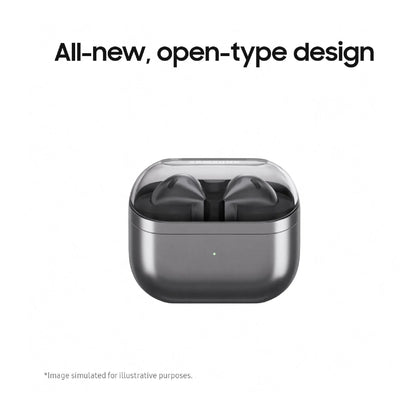 Samsung Galaxy Buds3 - Silver (SM-R530NZAAASA), Active Noise Cancellation, Erogonomic Design, Blu... - Image 3