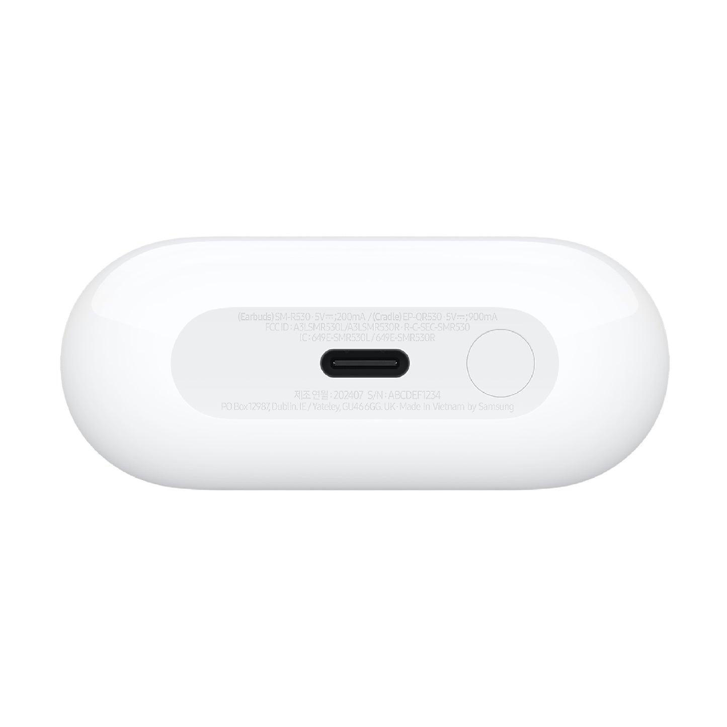 Samsung Galaxy Buds3 - White (SM-R530NZWAASA), Active Noise Cancellation, Ergonomic Design, Bluet... - Image 2