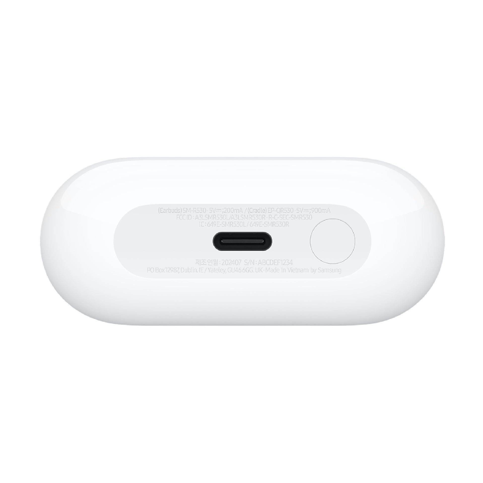Samsung Galaxy Buds3 - White (SM-R530NZWAASA), Active Noise Cancellation, Ergonomic Design, Bluet... - Image 2