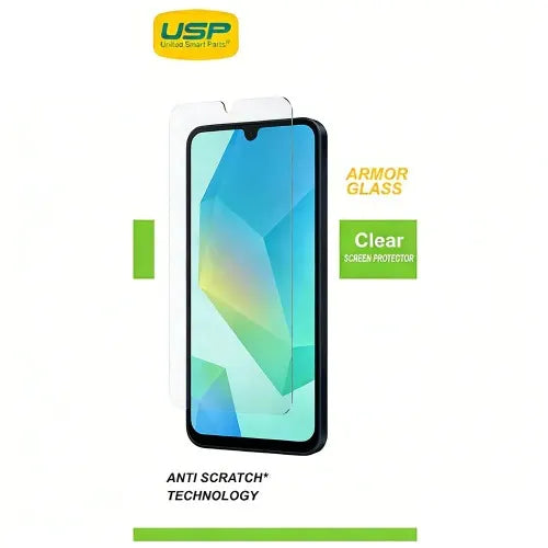USP Samsung Galaxy A17 5G/ A16 5G/ A26 5G (6.7') Armor Glass Screen Protector - 9H Hardness, Scra...
