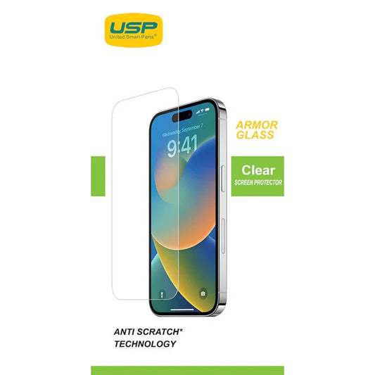USP Samsung Galaxy S25 5G / Galaxy S24 5G (6.2') Armor Glass Screen Protector - 9H Hardness, Scra...