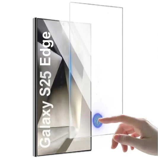 USP Samsung Galaxy S25 Edge 5G (6.7') 2.5D Tempered Glass Screen Protector Clear - 9H Hardness, S...