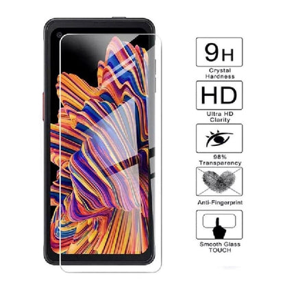 USP Samsung Galaxy XCover7 Tempered Glass Screen Protector - 9H Surface Hardness, Ultra-clear, An...