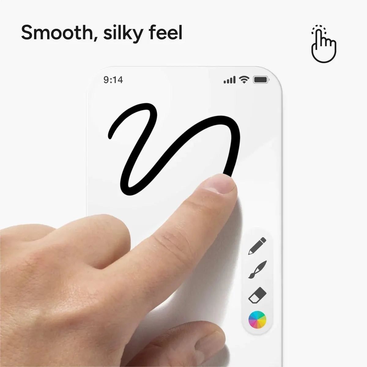 USP Samsung Galaxy Z Flip7 FE 5G  (6.7') 2.5D Tempered Glass Screen Protector Clear - 9H Hardness... - Image 3