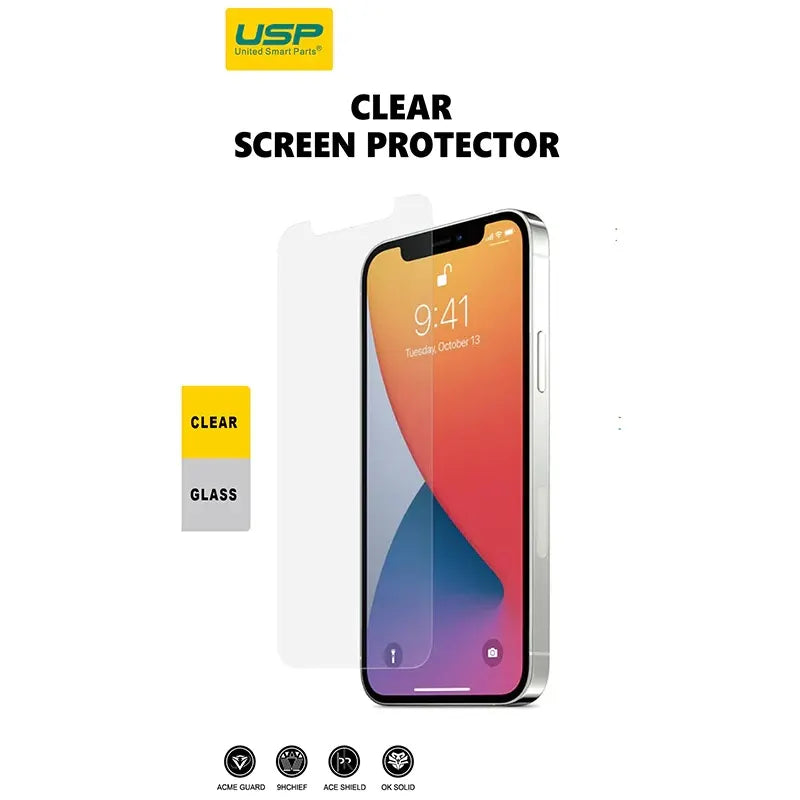 USP Apple iPhone 11 Pro Max / iPhone XS Max (6.5') Tempered Glass Screen Protector - Full Coverag...