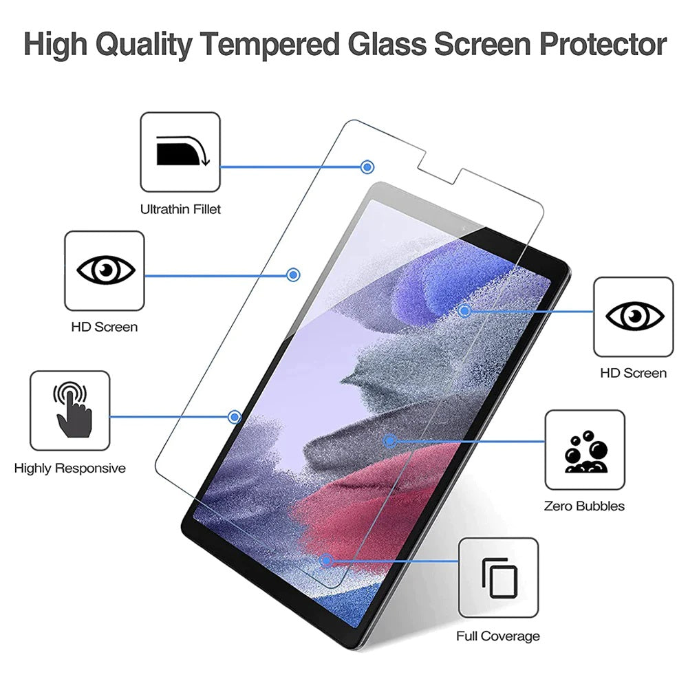USP Samsung Galaxy Tab A7 Lite (8.7') Tempered Glass Screen Protector : Full Coverage, 9H Hardnes... - Image 2