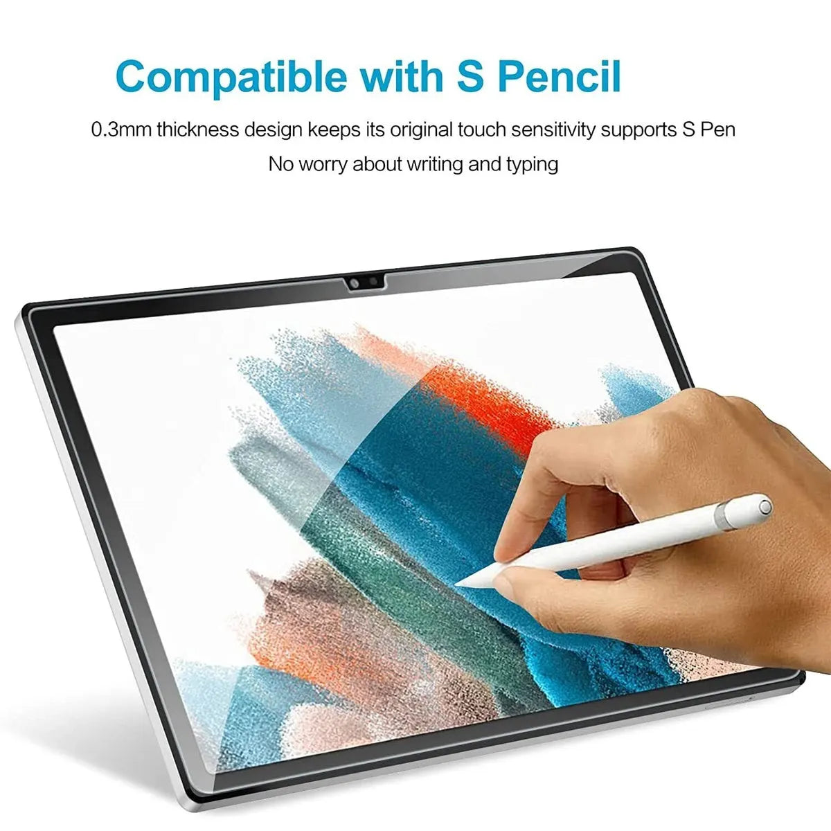 USP Samsung Galaxy Tab A11+ / Tab A9+ (11') Premium Tempered Glass Screen Protector Clear - 9H Su... - Image 2