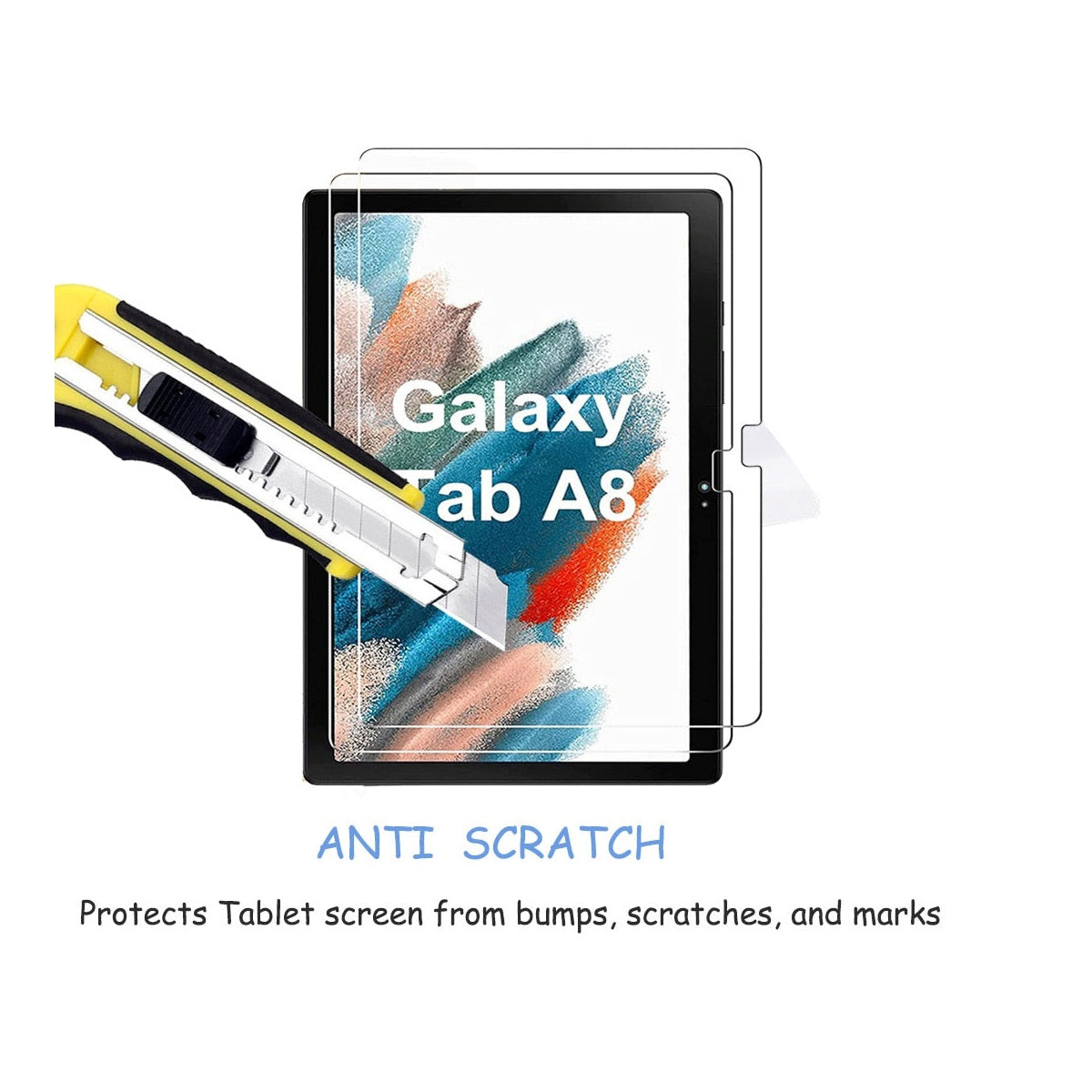 USP Samsung Galaxy Tab A9+/Tab A11+ (11') Premium Tempered Glass Screen Protector Clear - Scratch... - Image 4