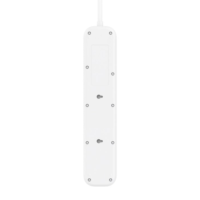 Belkin SurgePro 4-Outlet Surge Protector with Dual USB-C 30W Ports - White (SRB005AU2M), 2M Power... - Image 4