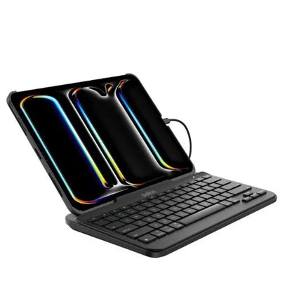 Belkin Connect USB-C Keyboard with Stand foriPad (TBA010bg), Rugged, SBAC testing, IP51, Nonslip,...