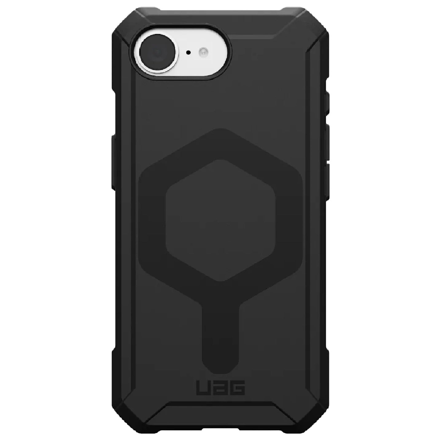 UAG Essential Armor MagSafe Apple iPhone 16E (6.1') Rugged Case - Black (114496114040), 15ft. Dro...