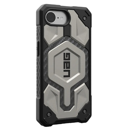 UAG Monarch Pro MagSafe Apple iPhone 16E (6.1') Rugged Case-Titanium (114497113636), 25ft. Drop P... - Image 3