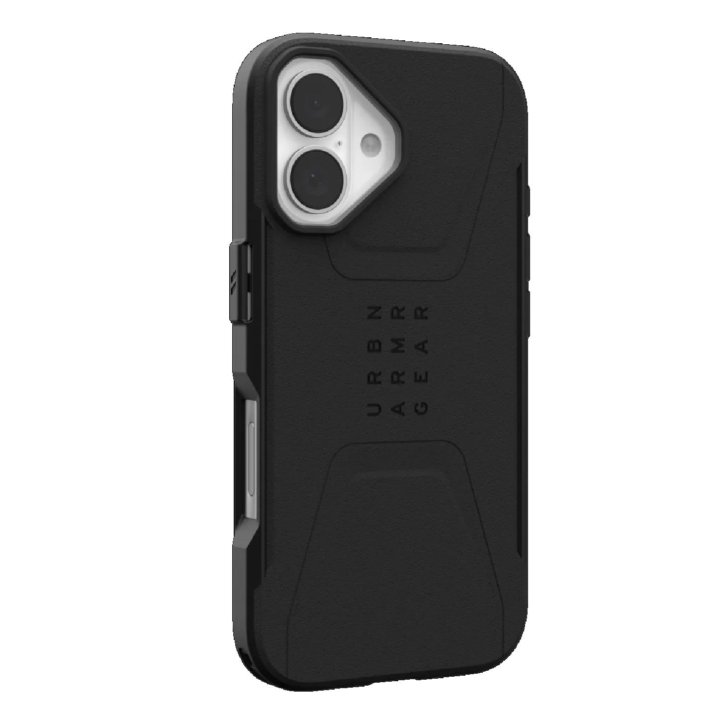 UAG Civilian MagSafe Apple iPhone 16 (6.1') Rugged Case - Black (114446114040), 20ft. Drop Protection (6M), Raised Screen Surround, 10 Years Warranty