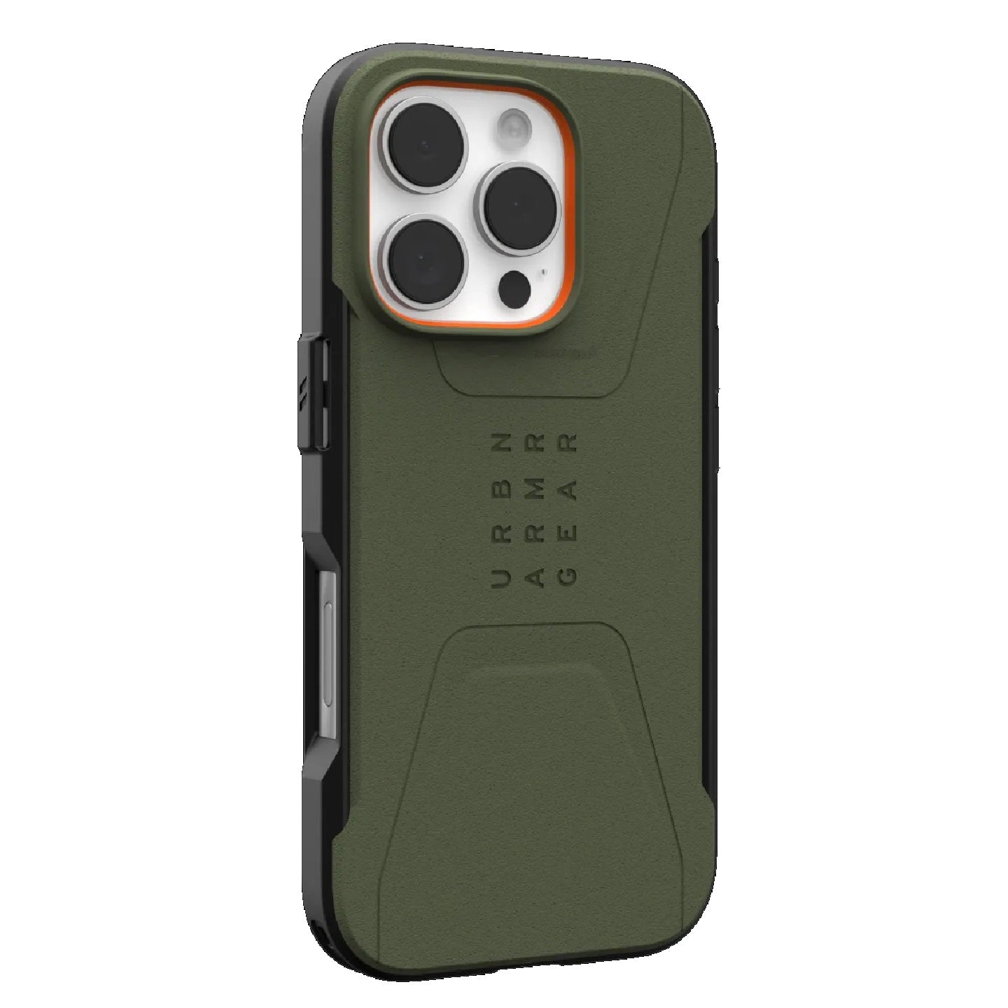 UAG Civilian MagSafe Apple iPhone 16 Pro (6.3') Rugged Case - Olive Drab (114444117272), 20ft. Drop Protection (6M),Tactical Grip, 10 Years Warranty