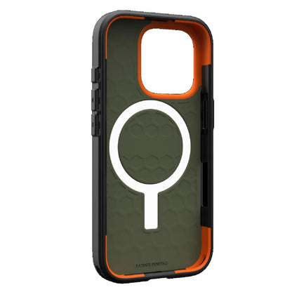 UAG Civilian MagSafe Apple iPhone 16 Pro (6.3') Rugged Case - Olive Drab (114444117272), 20ft. Drop Protection (6M),Tactical Grip, 10 Years Warranty