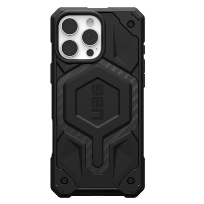 UAG Monarch Pro MagSafe Apple iPhone 16 Pro Max (6.9') Rugged Case - Carbon Fiber(114457114242),25ft. Drop Protection(7.6M), 10 Years Warranty