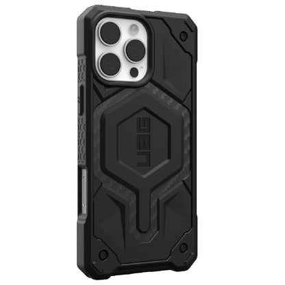 UAG Monarch Pro MagSafe Apple iPhone 16 Pro Max (6.9') Rugged Case - Carbon Fiber(114457114242),25ft. Drop Protection(7.6M), 10 Years Warranty