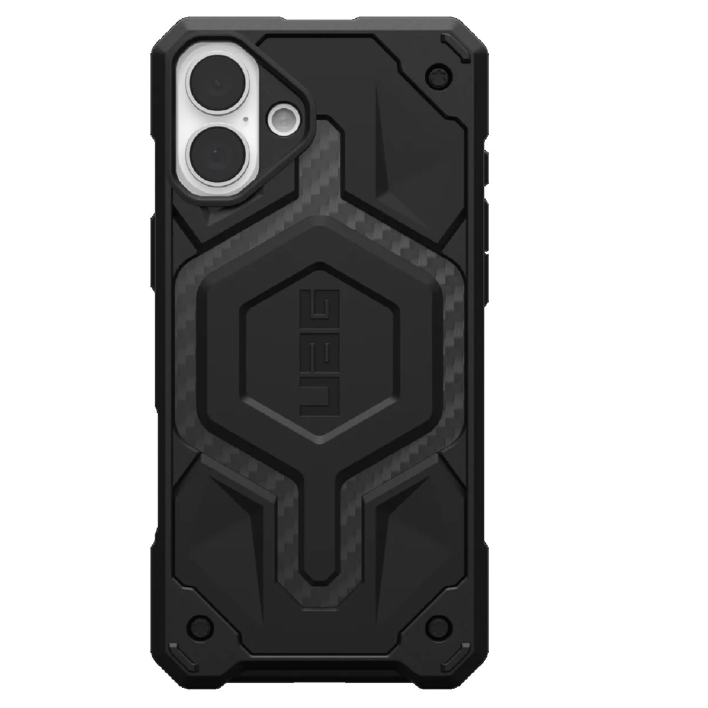 UAG Monarch Pro MagSafe Apple iPhone 16 Plus (6.7') Rugged Case - Carbon Fiber (114455114242), 25...