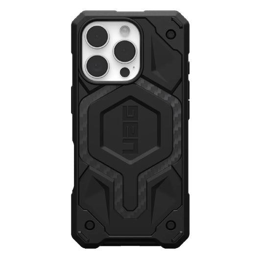 UAG Monarch Pro MagSafe Apple iPhone 16 Pro (6.3') Rugged Case - Carbon Fiber (114456114242), 25f...