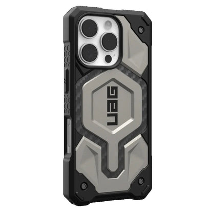 UAG Monarch Pro MagSafe Apple iPhone 16 Pro (6.3') Rugged Case - Titanium (114456113636), 25ft. D... - Image 3