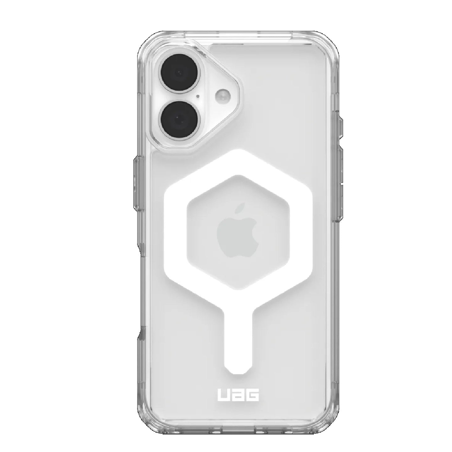 UAG Plyo MagSafe Apple iPhone 16 Plus (6.7') Rugged Case - Ice/White (114479114341), 16ft. Drop P...