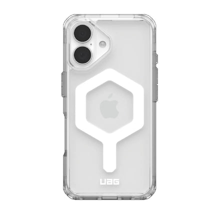 UAG Plyo MagSafe Apple iPhone 16 Plus (6.7') Rugged Case - Ice/White (114479114341), 16ft. Drop P...