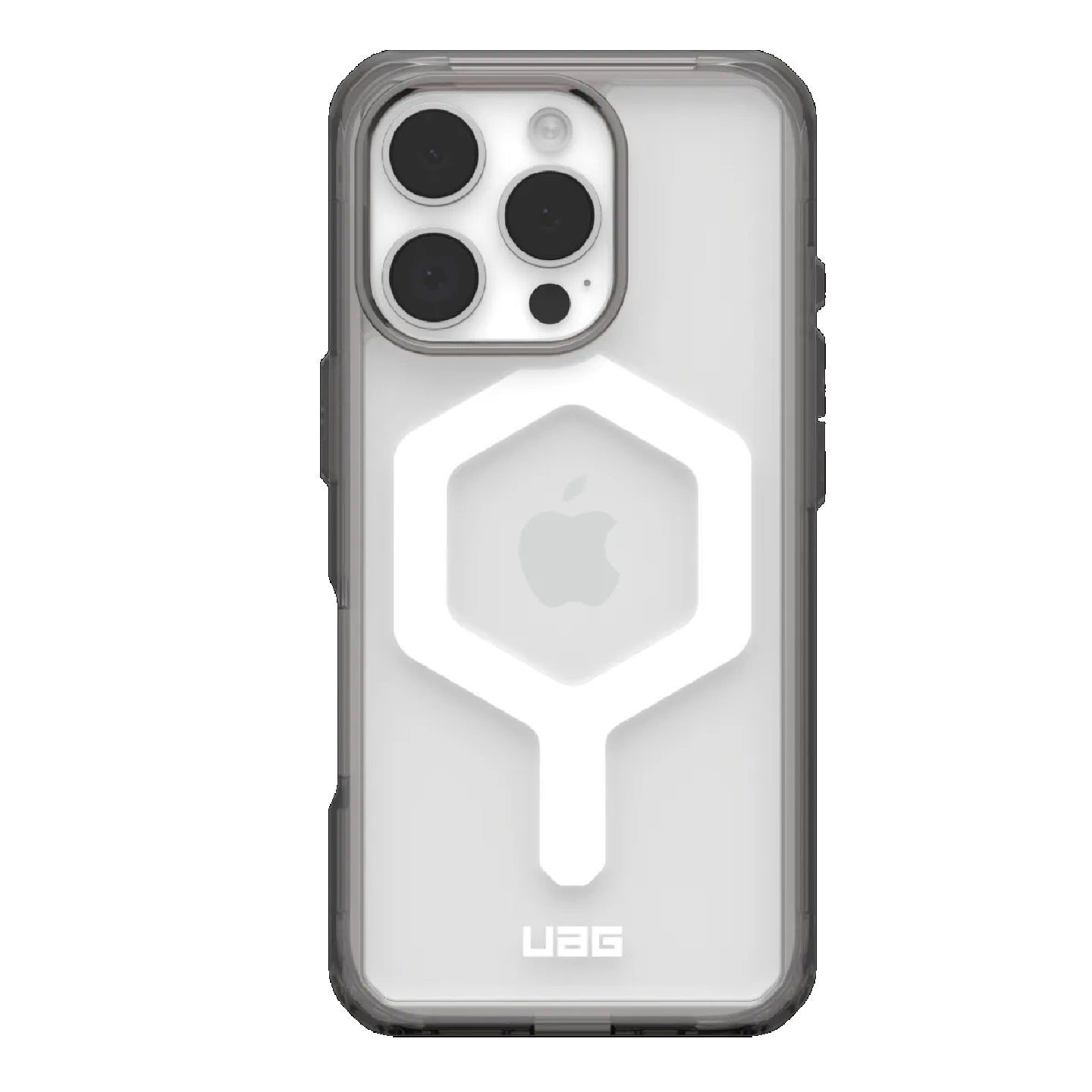 UAG Plyo MagSafe Apple iPhone 16 Pro Max (6.9') Rugged Case - Ash/White (114481113141), 16ft. Dro...