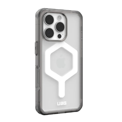 UAG Plyo MagSafe Apple iPhone 16 Pro Max (6.9') Rugged Case - Ash/White (114481113141), 16ft. Dro... - Image 3