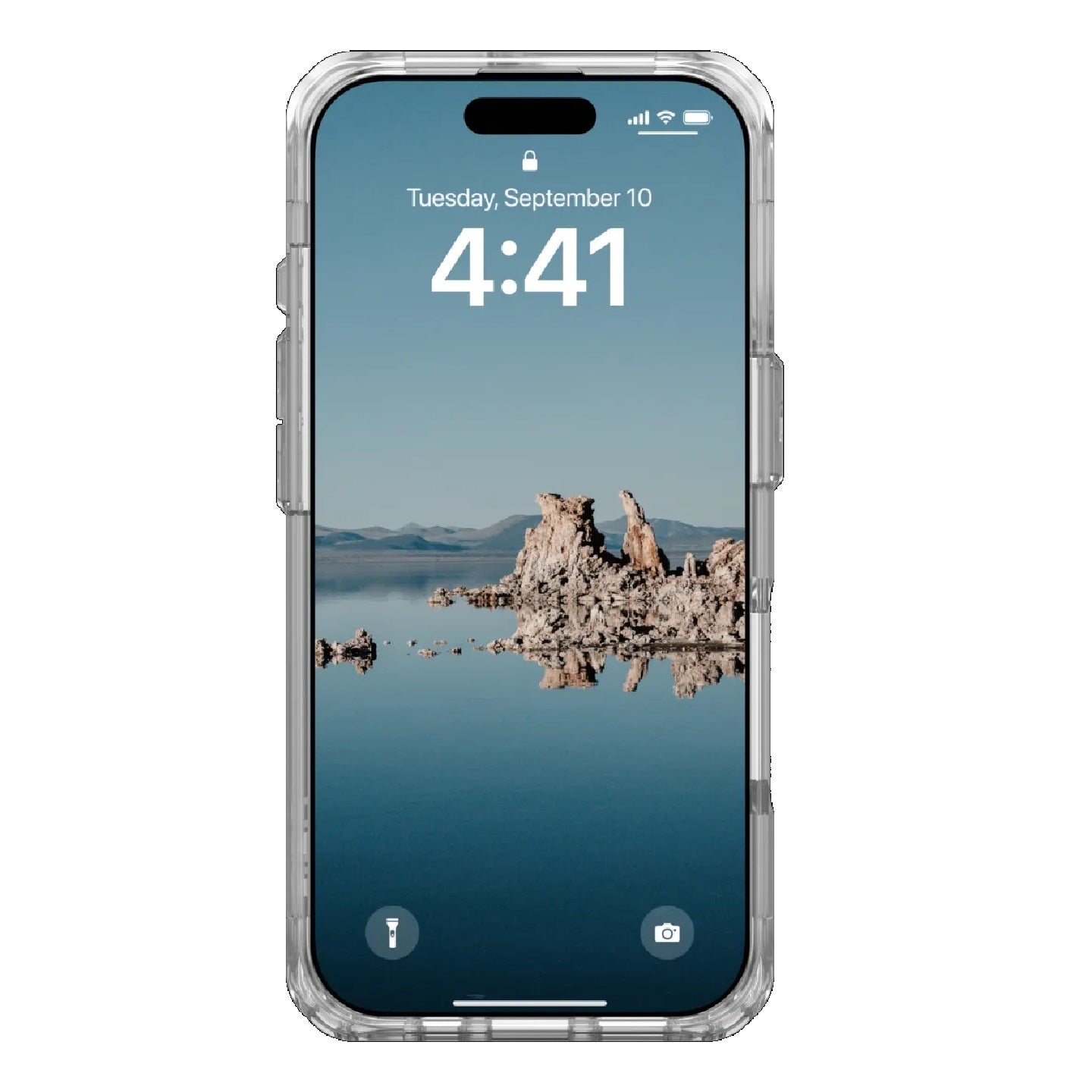 UAG Plyo MagSafe Apple iPhone 16 Pro Max (6.9') Rugged Case - Ice/Silver (114481114333), 16ft. Dr... - Image 2