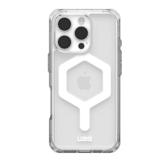 UAG Plyo MagSafe Apple iPhone 16 Pro Max (6.9') Rugged Case - Ice/White (114481114341), 16ft. Dro...