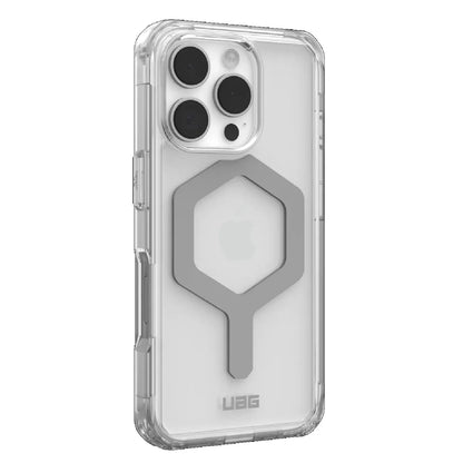 UAG Plyo MagSafe Apple iPhone 16 Pro (6.3') Rugged Case - Ice/Silver (114480114333), 16ft. Drop P... - Image 3
