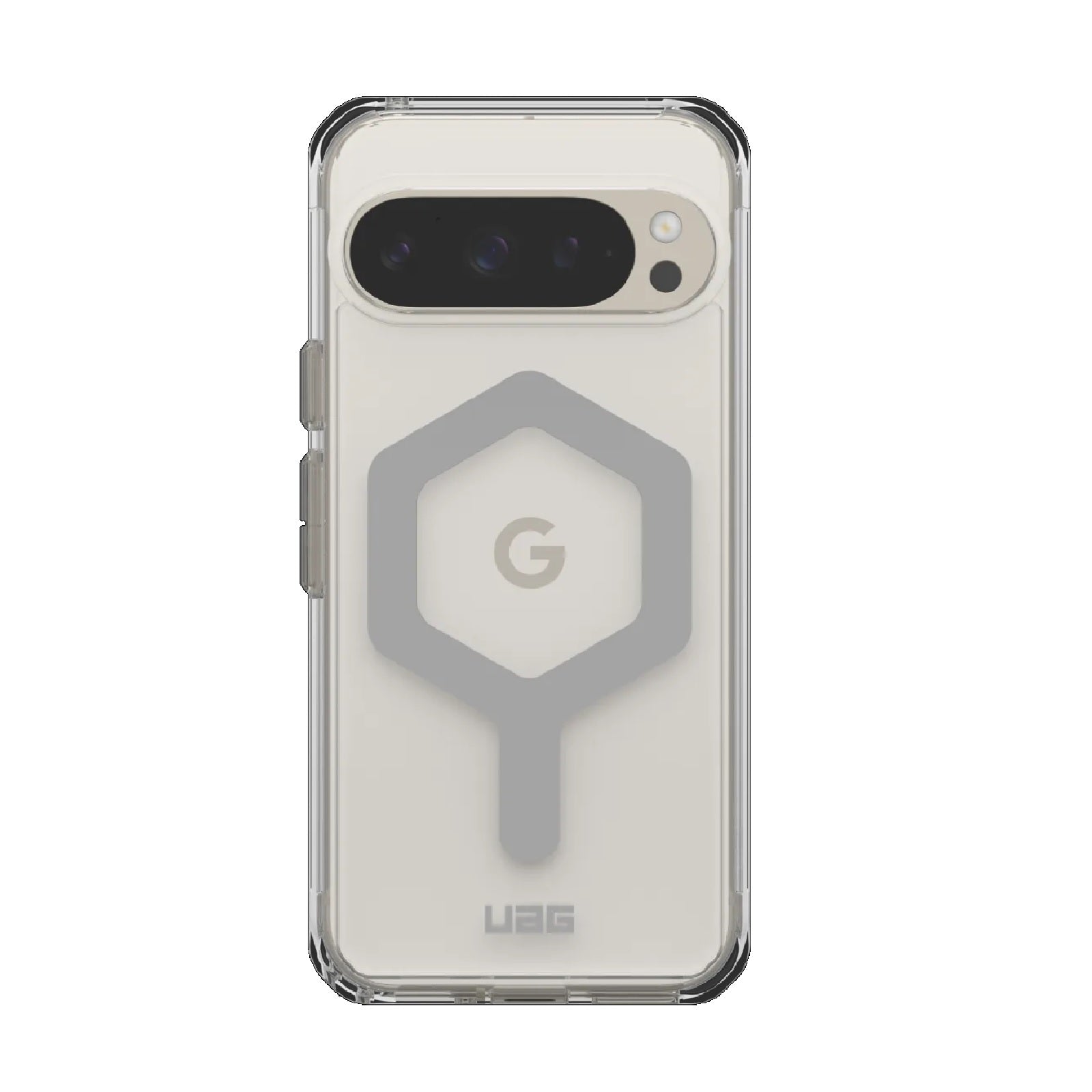UAG Plyo Pro Google Pixel 9 Pro (6.3') Rugged Case - Ice/Silver (614458114333), 16 ft.Drop Protec...