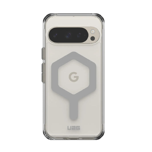 UAG Plyo Pro Google Pixel 9 Pro (6.3') Rugged Case - Ice/Silver (614458114333), 16 ft.Drop Protec...