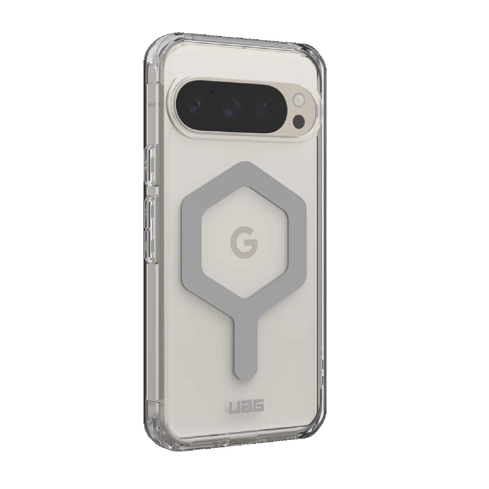 UAG Plyo Pro Google Pixel 9 Pro (6.3') Rugged Case - Ice/Silver (614458114333), 16 ft.Drop Protec... - Image 3