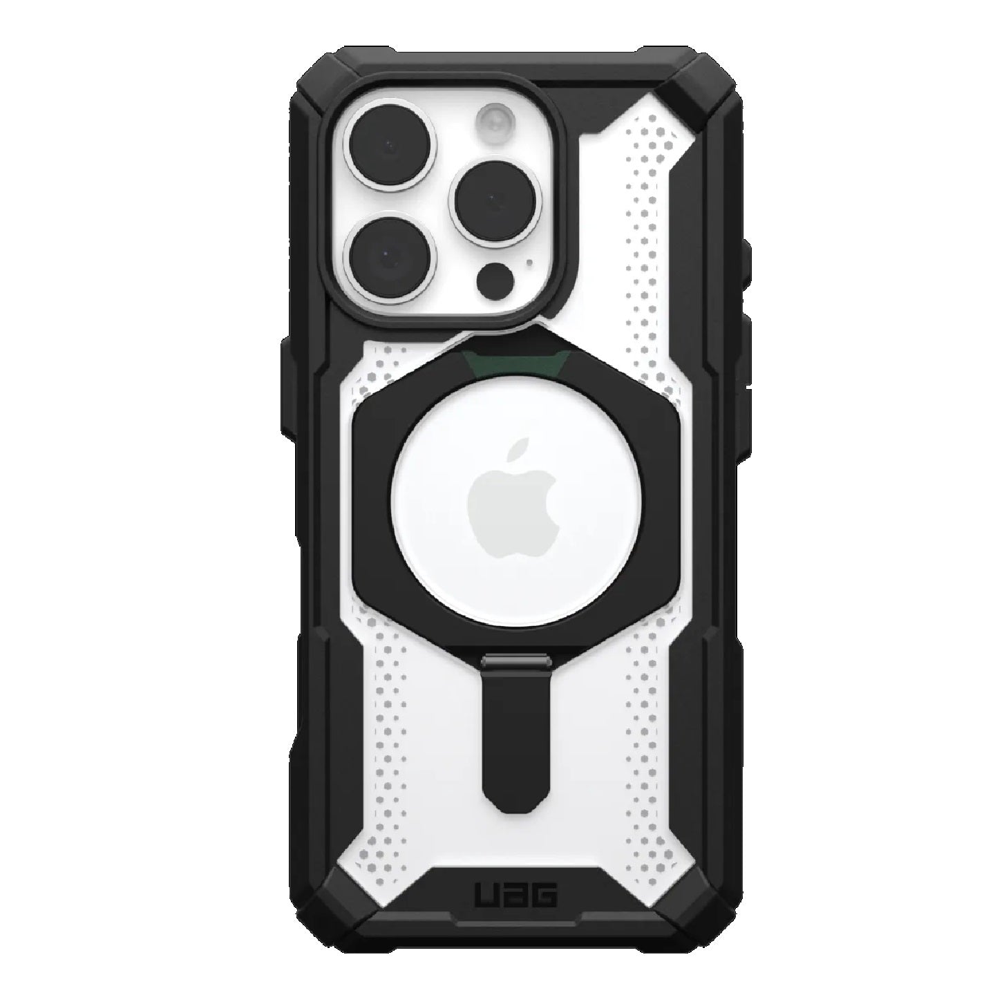 UAG Plasma XTE MagSafe Apple iPhone 16 Pro (6.3') Rugged Case - Black/Clear (11447411404G), 20ft....