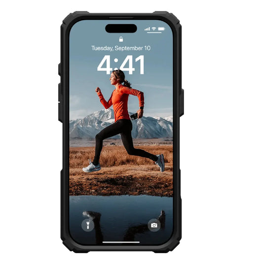 UAG Plasma XTE MagSafe Apple iPhone 16 Pro (6.3') Rugged Case - Black/Clear (11447411404G), 20ft.... - Image 2