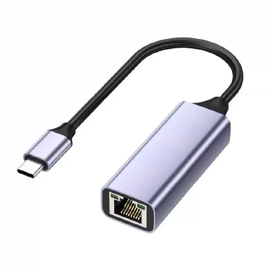 USP USB-C To RJ45 Network Card 2.5G 2500Mbps USB Gigabit Ethernet Adapter, Durabiliity, Premium F...