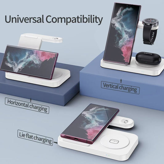 USP Samsung 3-in-1 Wireless Charging Stand - - Chargers - Mobile Devices