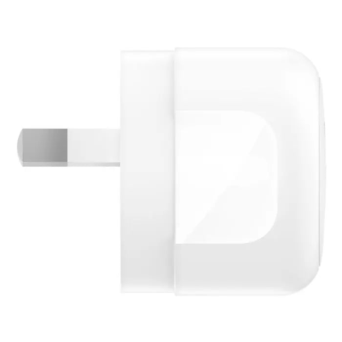 Belkin BoostCharge Compact 30W USB-C (PD 3.1) Wall Charger + USB-C to Lightning Cable - White (WC... - Image 3