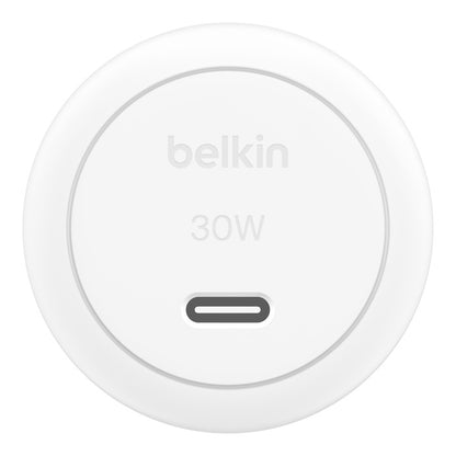 Belkin BoostCharge Compact 30W USB-C PD 3.1 Wall Charger - White (WCA008auWH),Dynamic Power,Safe... - Image 4