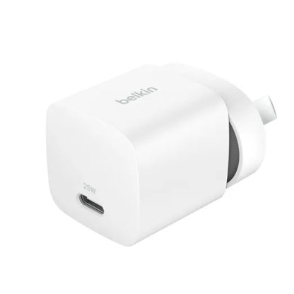 Belkin BoostCharge 25W USB-C PD 3.1 Cubic Wall Charger - White (WCA012auWH), Portable  Powerful,... - Image 2