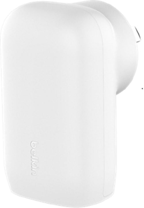 Belkin BoostCharge 67W 3-Port USB-C PPS Wall Charger + USB-C to USB-C Cable 100W (2M) - White (WC...