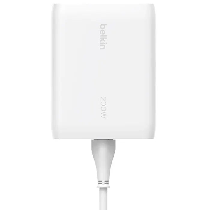 Belkin BoostCharge Pro 200W 4-Port USB-C GaN Laptop Charger (WCH015auWH), PPS, Universal compatib... - Image 4