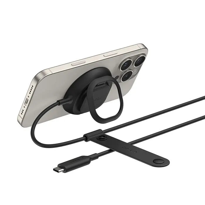 Belkin UltraCharge Magnetic Charger With Qi2 (25W) + USB-C Wall Charger(36W) +Tethered USB-C Cabl...